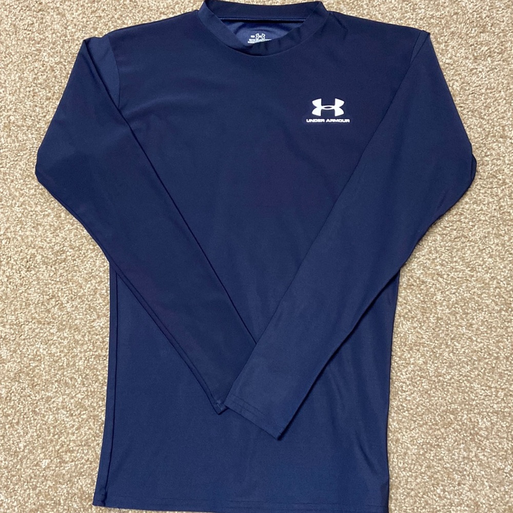 Under Armour Navy Blue lightweight Pullover Sz Medium
